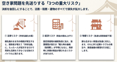 千葉県の【実家が空き家になる前に】必ずやっておきたい３つのステップ